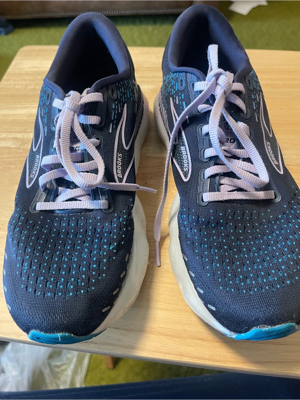 Brooks Glycerin GTS 20 Peacoat Woman’s 8.5 Blue/purple - Picture 5 of 9